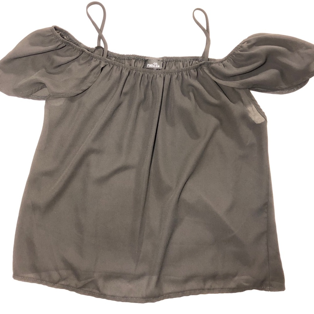 Flowy sheer top